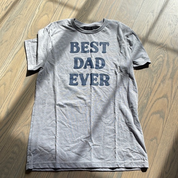 Best Dad Ever tee - brand new - size medium - Isaac Morris - Picture 1 of 2